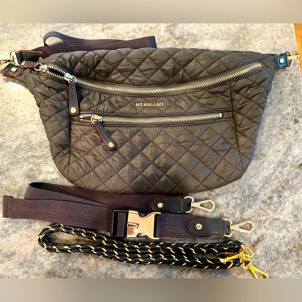 MZ Wallace Crosby Sling in Magnet color
